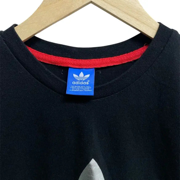 [BUNJANG] Adidas Adicolor Silver Mark Trefoil T-shirt S / 아디다스 아디컬러 실버마크 트레포일 티셔츠 S