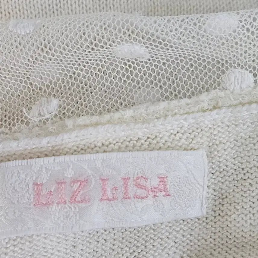 [BUNJANG] LIZ LISA Dot Sheer Cardigan / 리즈리사(LIZ LISA) 도트시스루 가디건