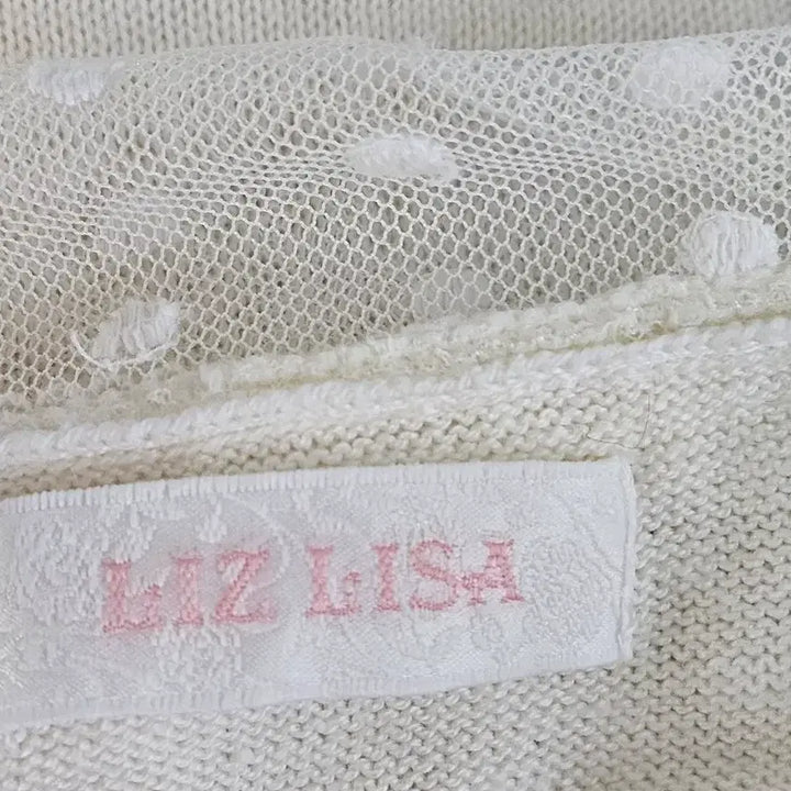 [BUNJANG] LIZ LISA Dot Sheer Cardigan / 리즈리사(LIZ LISA) 도트시스루 가디건