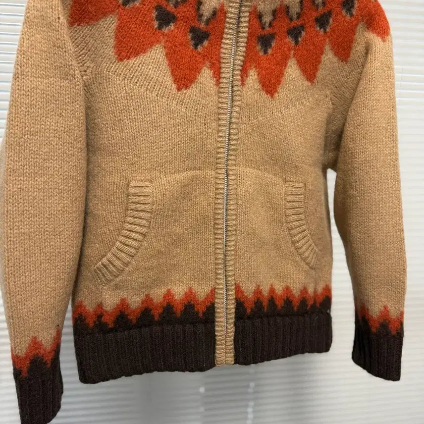[BUNJANG] Smart Wear Ethnic Wool Hoodie Zip-up / smart wear 에스닉울 후드집업