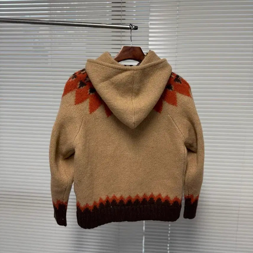 [BUNJANG] Smart Wear Ethnic Wool Hoodie Zip-up / smart wear 에스닉울 후드집업