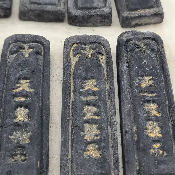 [BUNJANG] Antique Calligraphy Set (Ink Stone &amp; Ink) / 서예 문진 세트 (먹돌 &amp; 먹)