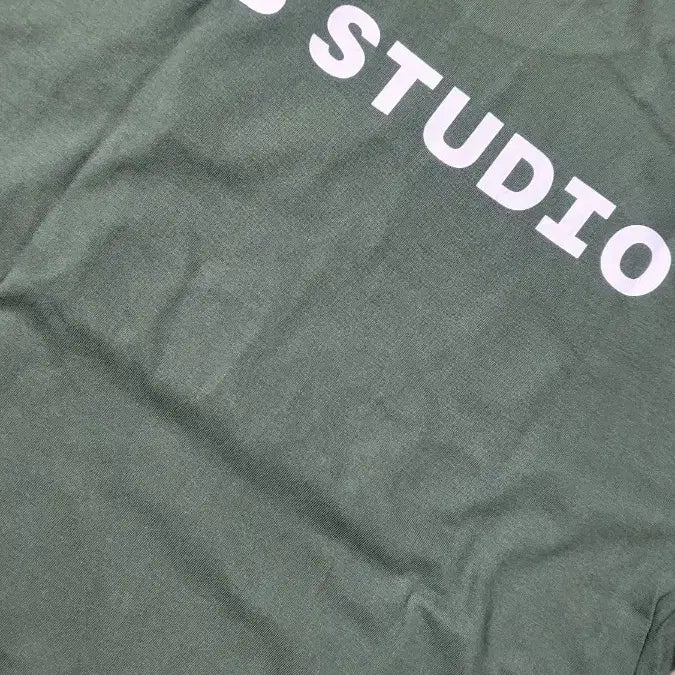 [BUNJANG] IAB Studio Logo Tee (Khaki) - M Size / IAB STUDIO 반팔 티셔츠 카키