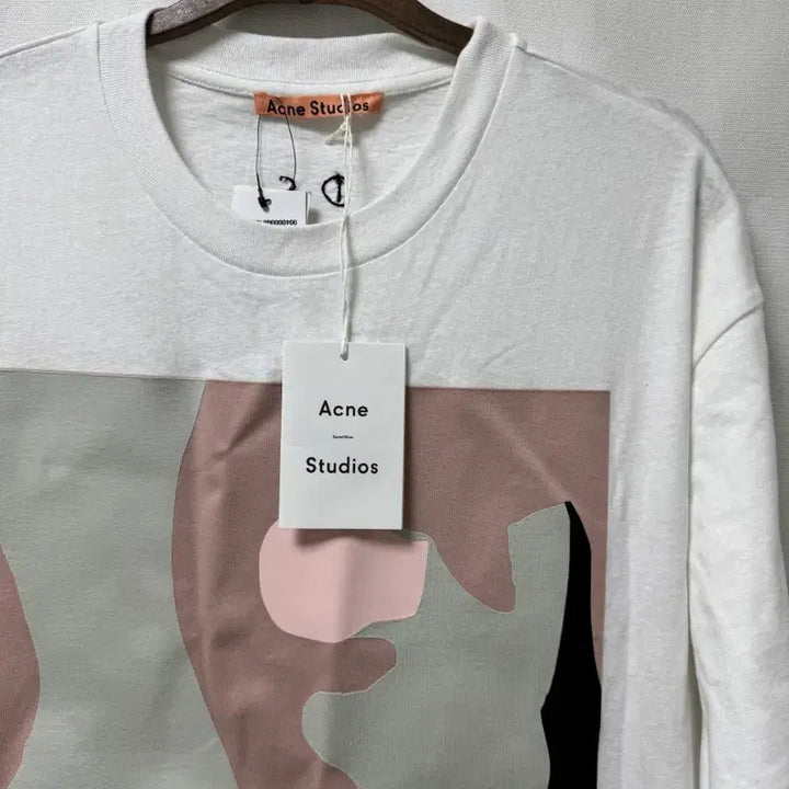 [BUNJANG] Acne Studios Printed T-shirt S / 아크네 스튜디오 화이트 프린팅 반팔 티셔츠 S