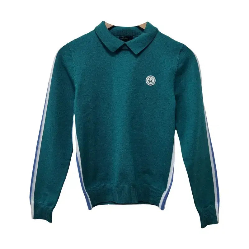 [BUNJANG] Steel Benetton 22FW Golf Knit Sweater / 여S/스틸베네통 22FW 골프 니트