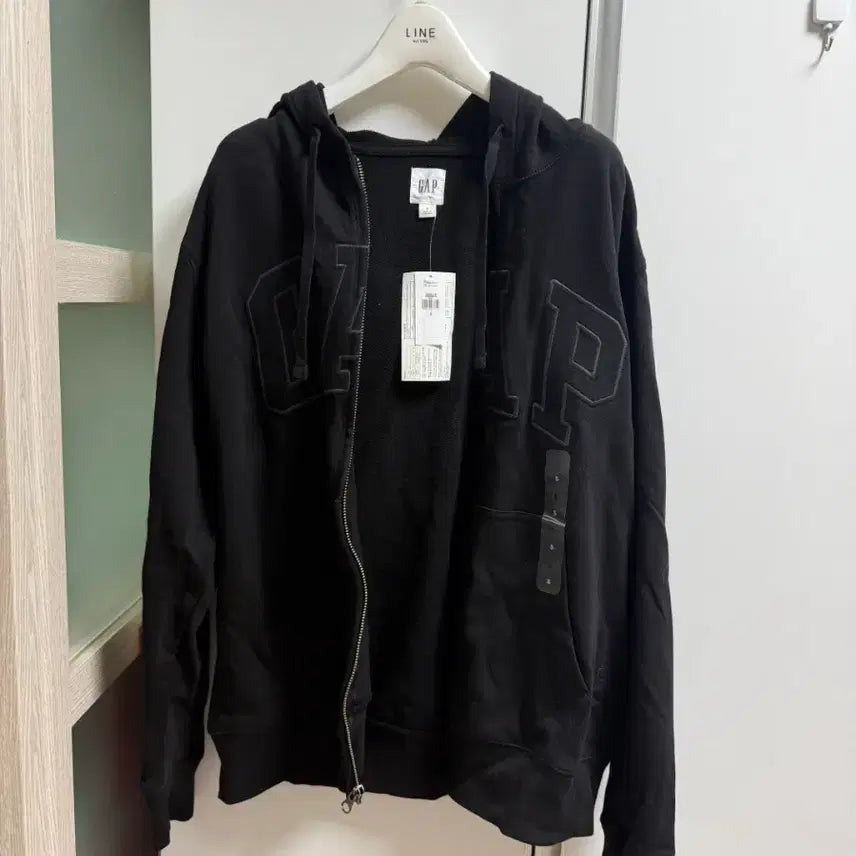 [SOLD OUT] [택있는 새제품]정가 11만5천원 Gap정품 헤리티지 로고 집업 스웨트셔