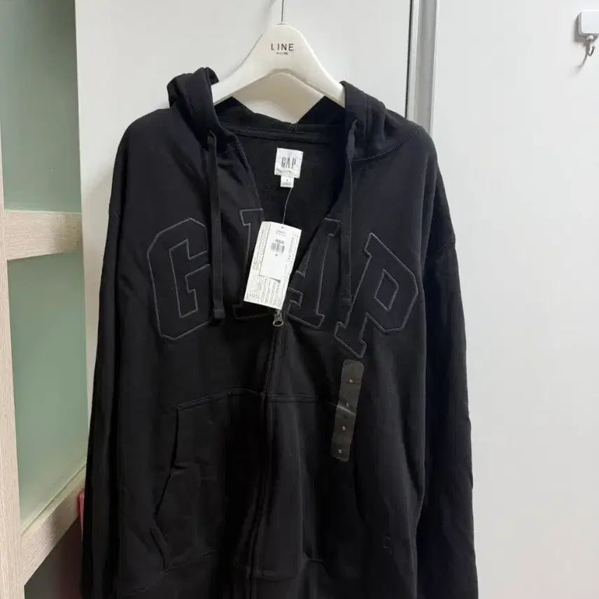 [SOLD OUT] [택있는 새제품]정가 11만5천원 Gap정품 헤리티지 로고 집업 스웨트셔