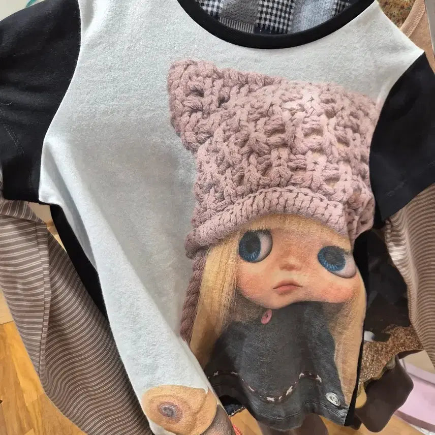 [SOLD OUT] COYSEIO X BLYTHE  롱슬리브 블랙 새상품