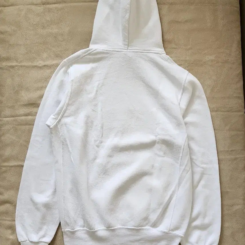 [BUNJANG] Russell White Hooded Sweatshirt S / Russell 화이트 후드티 후드스웨트셔츠 S