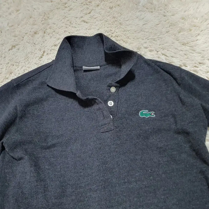 [SOLD OUT] 라코스테 차콜 그레이 피케 원피스