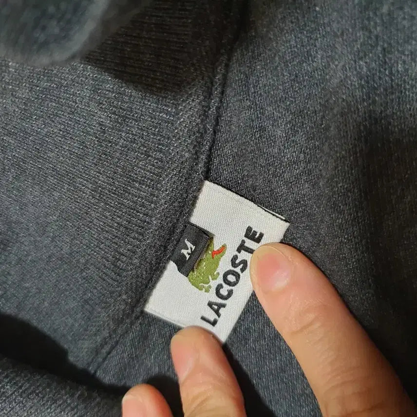 [SOLD OUT] 라코스테 차콜 그레이 피케 원피스