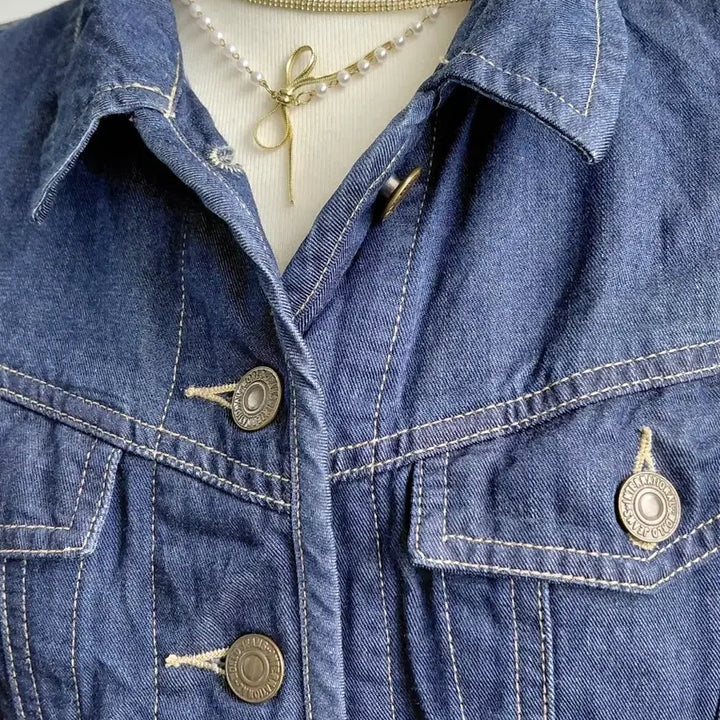 [BUNJANG] Vintage Denim Vest / [일본빈티지] 빈티지 데님 조끼 청베스트