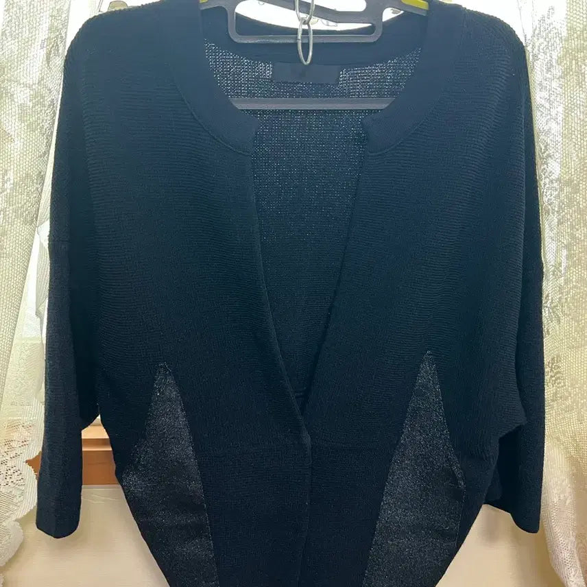 [BUNJANG] System Black Knit Cardigan / 시스템 블랙니트 가디건