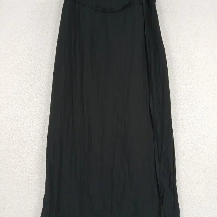 [SOLD OUT] 여성 블랙 밴딩 롱 스커트 (F)