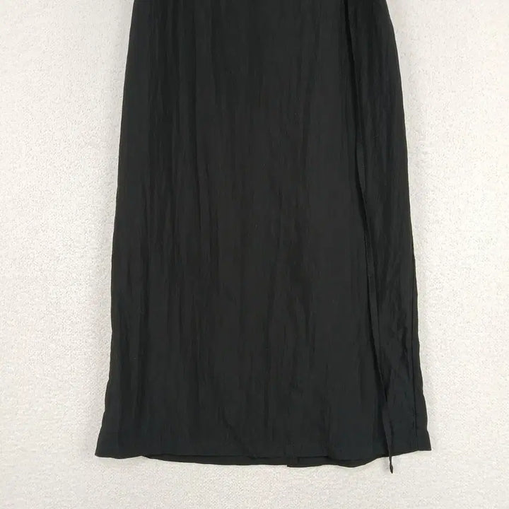 [SOLD OUT] 여성 블랙 밴딩 롱 스커트 (F)