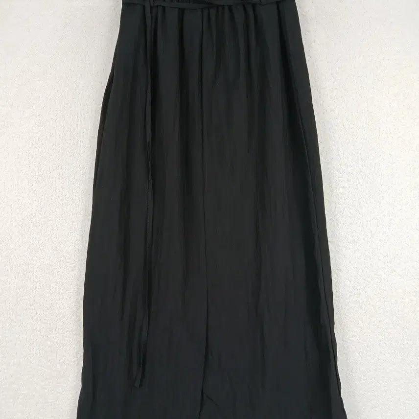 [SOLD OUT] 여성 블랙 밴딩 롱 스커트 (F)