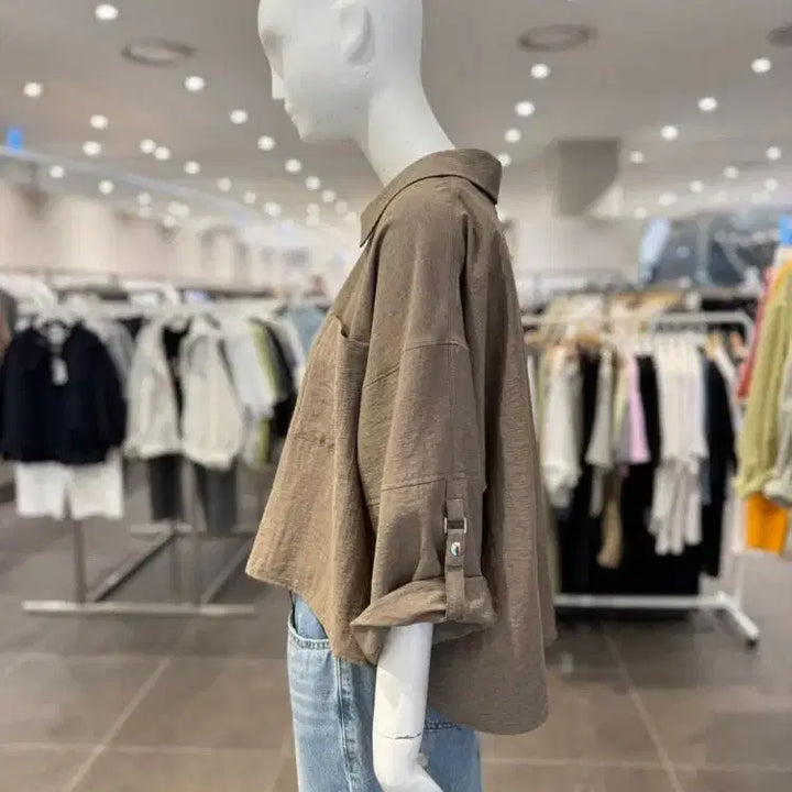 [SOLD OUT] 보브 소매 롤업 점퍼
