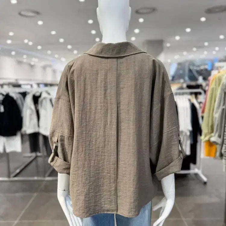 [SOLD OUT] 보브 소매 롤업 점퍼