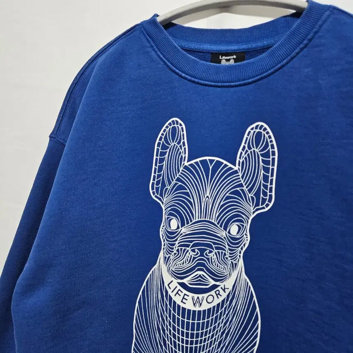 [BUNJANG] Life Work Big Logo Sweatshirt XS / 라이프워크 빅로고 맨투맨 티셔츠 XS