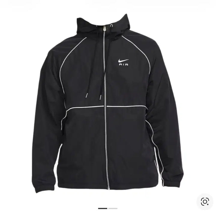 [SOLD OUT] 나이키 에어 풀 집 후드 우븐 바람막이 블랙 [L/100]