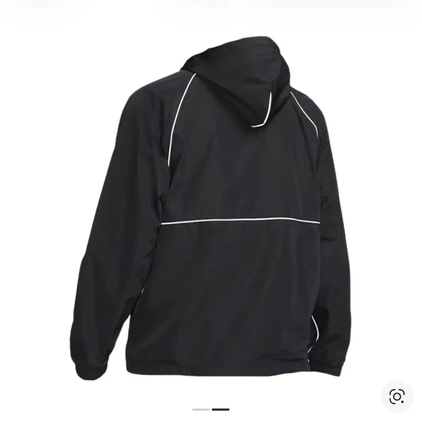 [SOLD OUT] 나이키 에어 풀 집 후드 우븐 바람막이 블랙 [L/100]