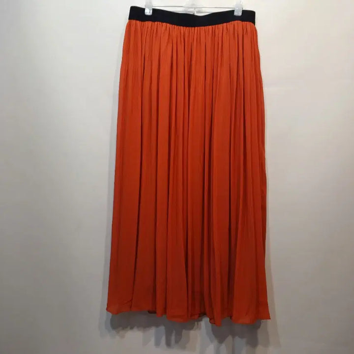 [BUNJANG] Orange Long Skirt - Size 28-30 / 주황색 롱 스커트 벤딩 28~30사이즈 봄여름  64181