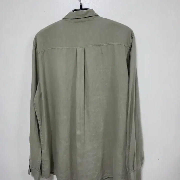 [SOLD OUT] 타미힐피거 린넨 셔츠 카키색 긴팔.260414