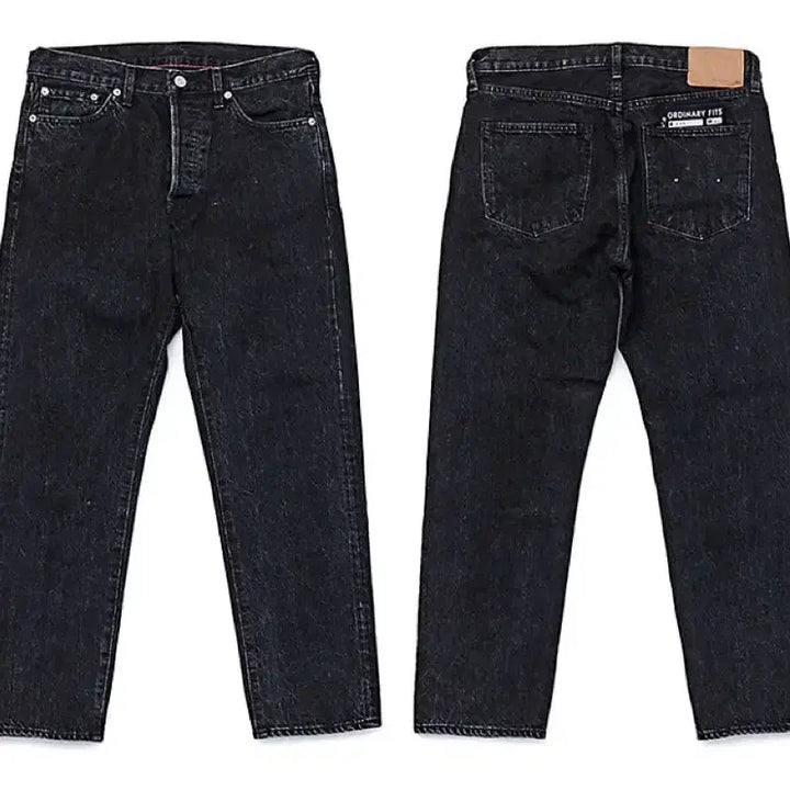 [SOLD OUT] Ordinary Fits(오디너리 핏츠) 5포켓 앵클 데님 블랙