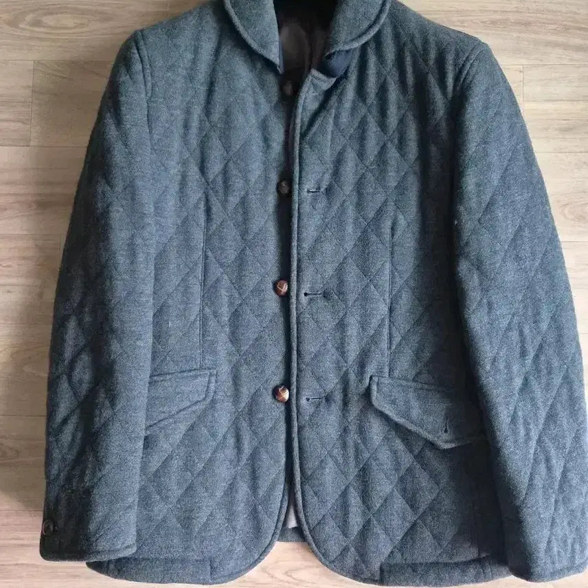 [BUNJANG] TNGT Quilted Jacket - Gray / TNGT 퀼팅 자켓 회색