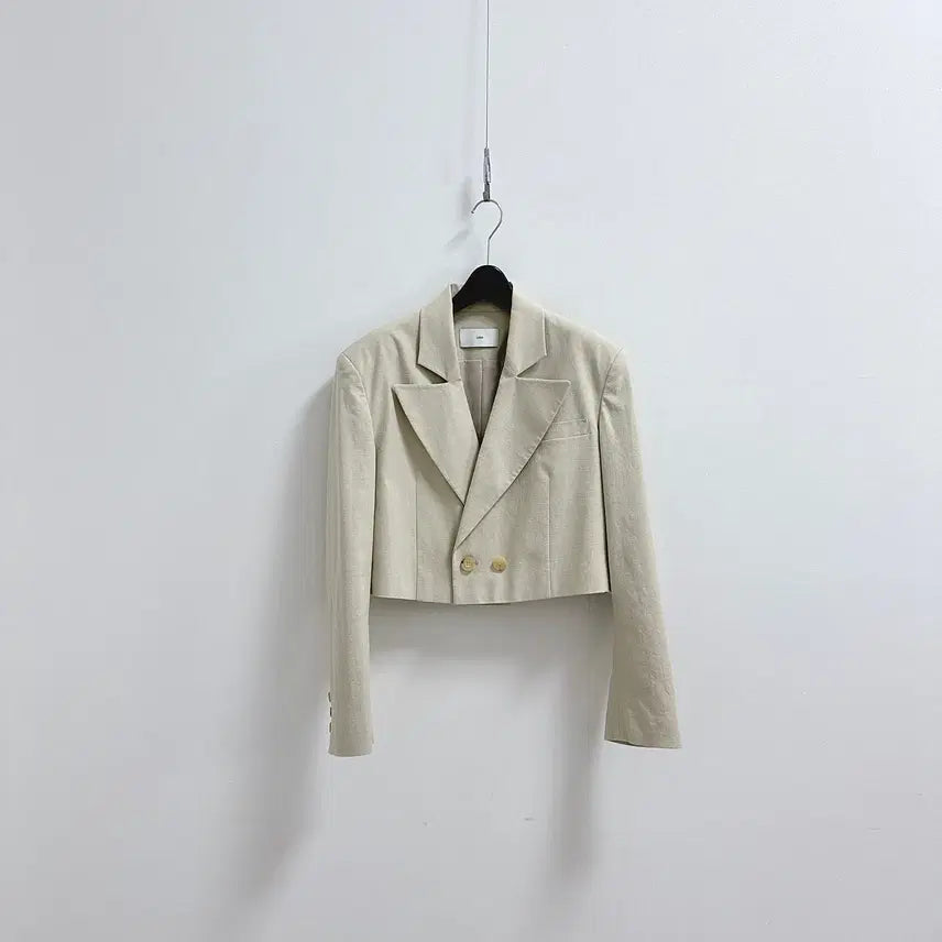 [BUNJANG] Leha Stone Crop Jacket / 레하 스톤 크롭 자켓