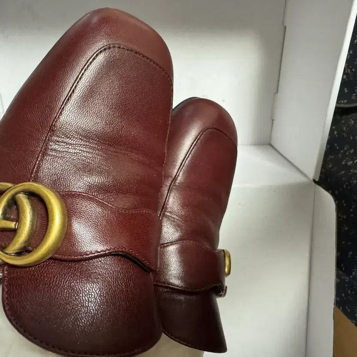 [BUNJANG] Gucci Burgundy Loafers 38.5 / 구찌 버건디 로퍼 38.5