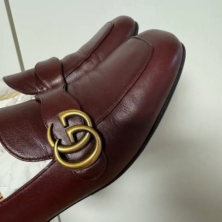 [BUNJANG] Gucci Burgundy Loafers 38.5 / 구찌 버건디 로퍼 38.5