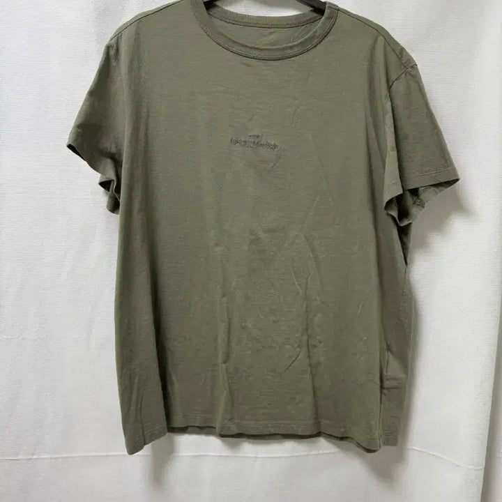 [BUNJANG] Maison Margiela Khaki Short Sleeve T-shirt / 메종 마르지엘라 카키 반팔 티셔츠 M