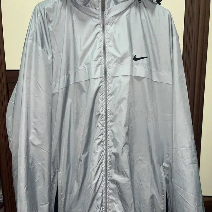 [BUNJANG] Nike Windbreaker Sky Blue Jacket / 빈티지 나이키 바람막이 스카이블루