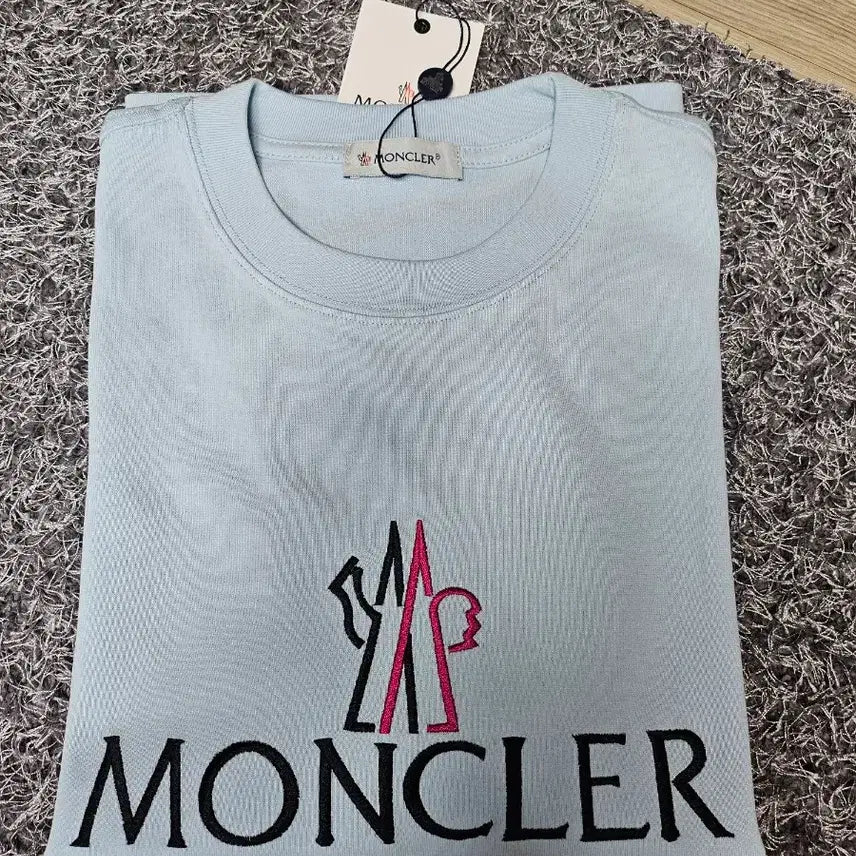 [SOLD OUT] 자수 로고 16수원단 반팔티셔츠