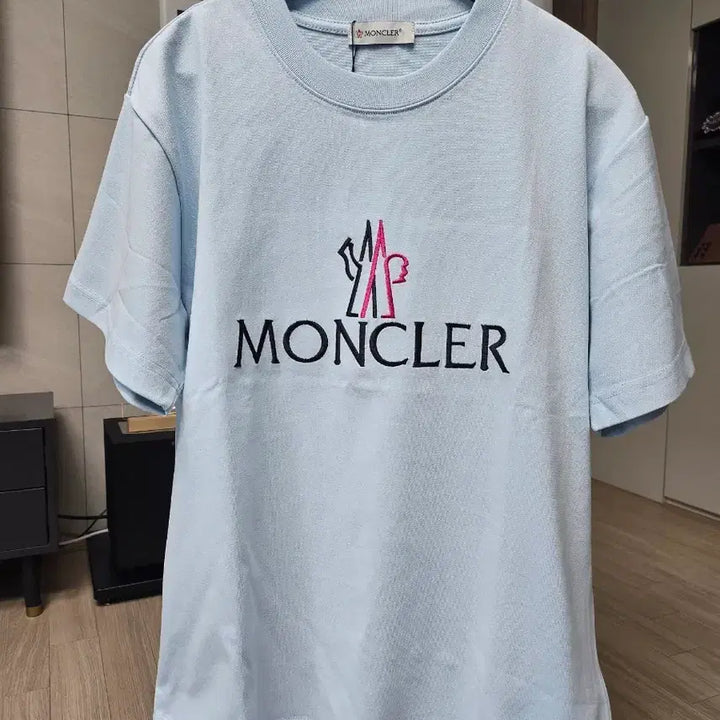 [SOLD OUT] 자수 로고 16수원단 반팔티셔츠