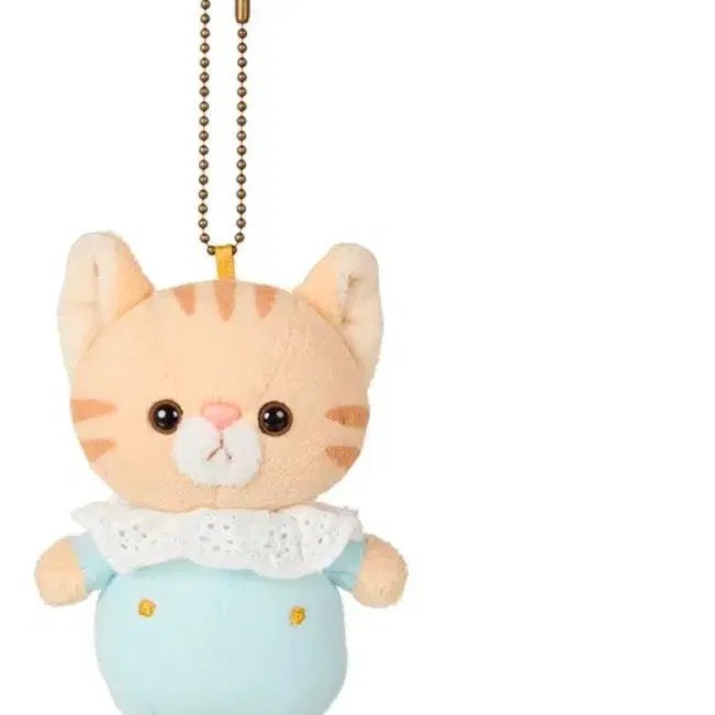 [BUNJANG] Peter Rabbit Baby Cat Doll Keychain / 피터래빗 아기 고양이 인형 키링 정품 완전 미개봉 새상품