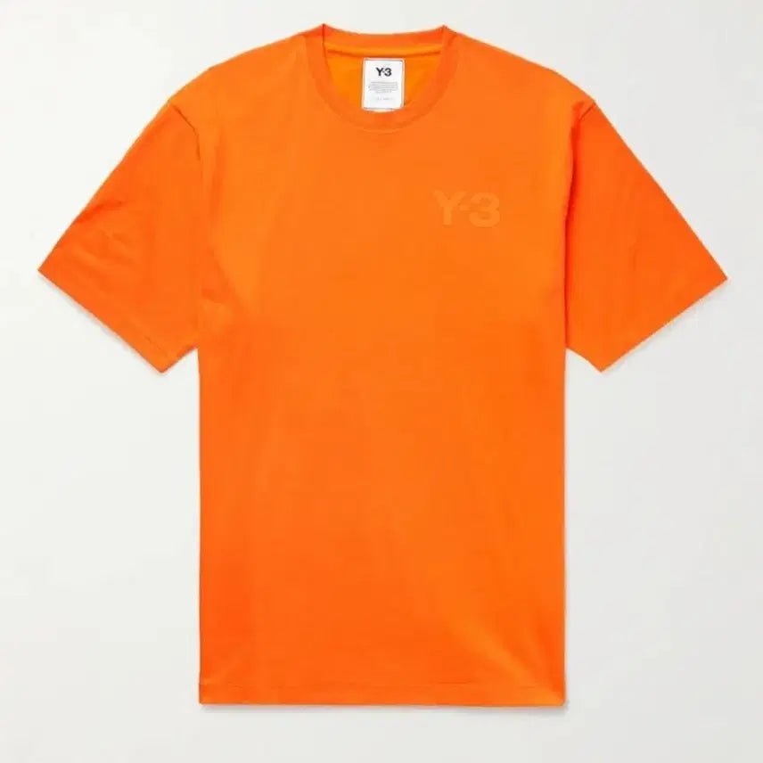 [BUNJANG] Y3 Orange Short Sleeve T-Shirt M / Y3 오렌지색 반팔 티셔츠 M