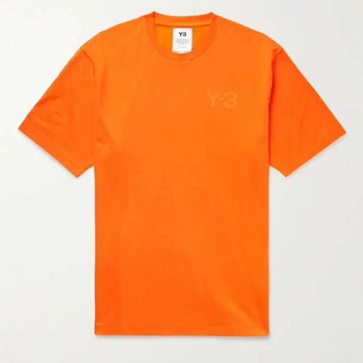 [BUNJANG] Y3 Orange Short Sleeve T-Shirt M / Y3 오렌지색 반팔 티셔츠 M