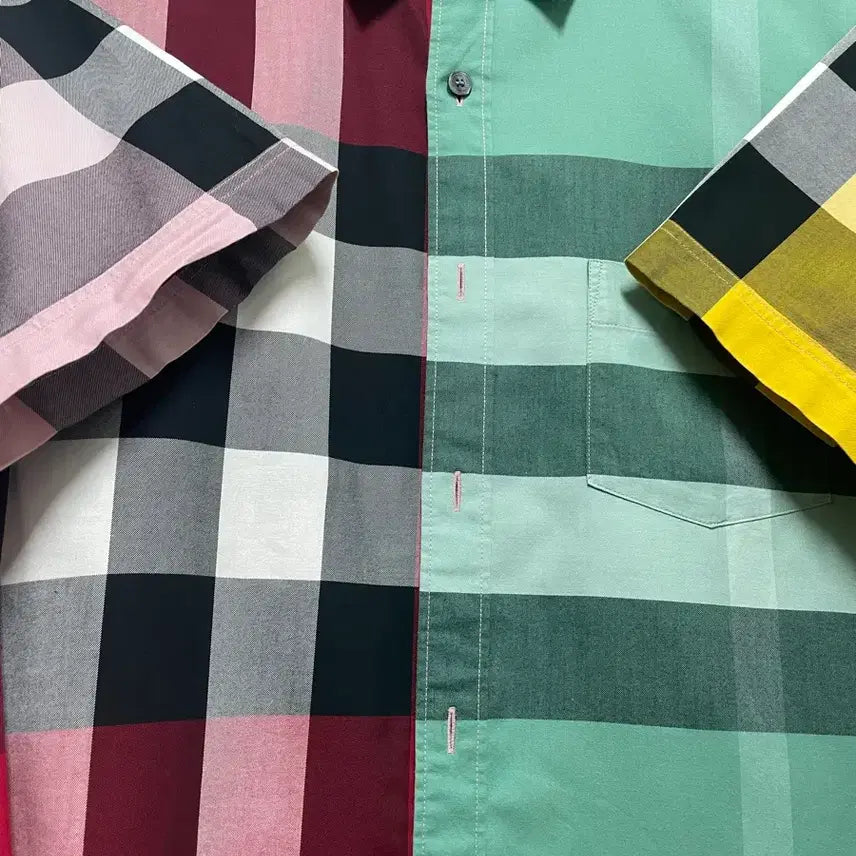 [BUNJANG] Burberry Checkered Shirt / 버버리 체크 셔츠