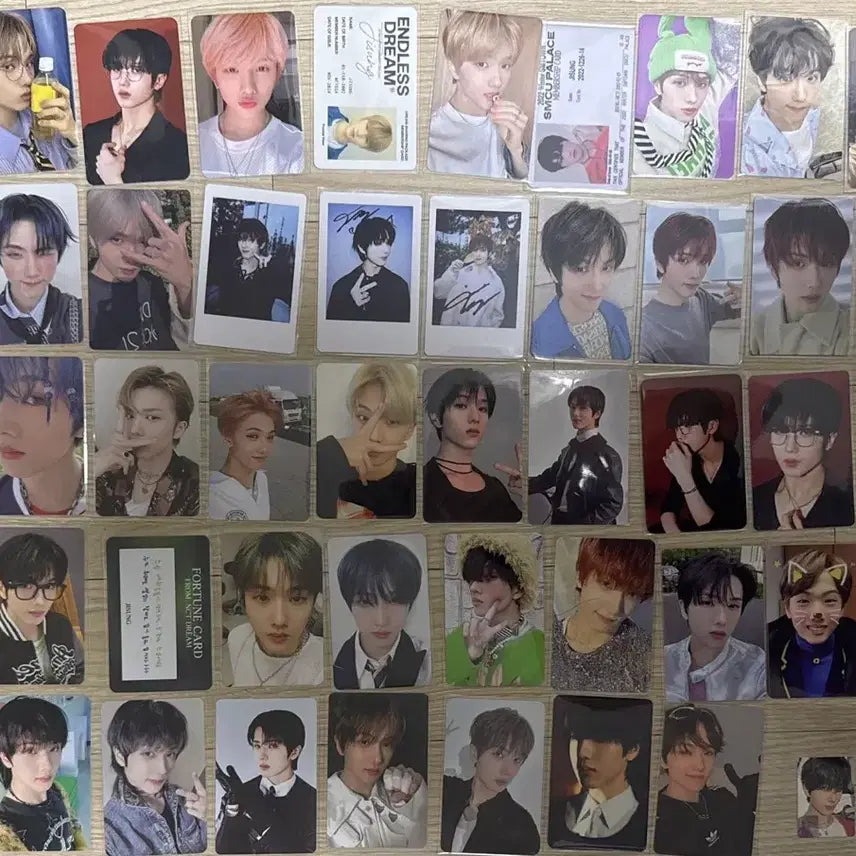 [BUNJANG] NCT Jisung Photocard Bundle Set / 엔시티 지성 포카 50장 일괄 판매