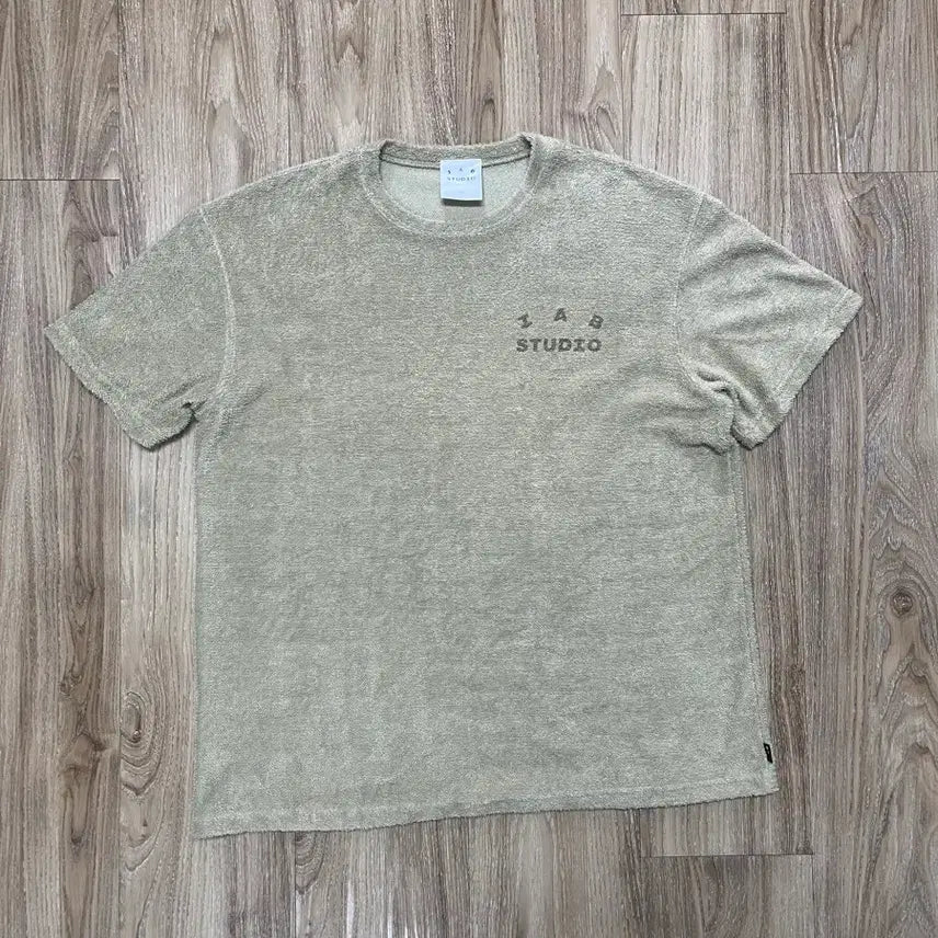 [BUNJANG] IAB STUDIO Towel T-Shirt Light Green XL / 아이앱 스튜디오 타올 반팔 티셔츠 XL