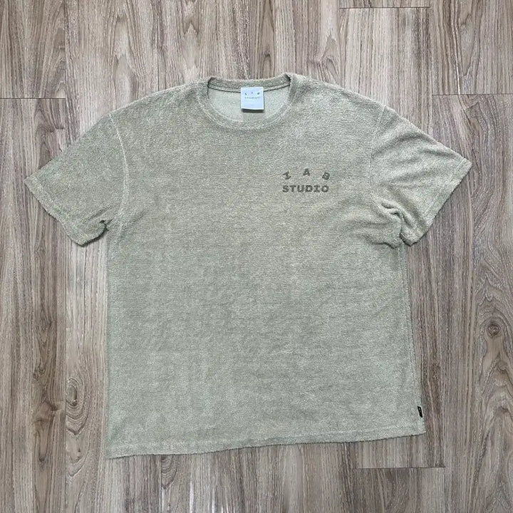 [BUNJANG] IAB STUDIO Towel T-Shirt Light Green XL / 아이앱 스튜디오 타올 반팔 티셔츠 XL