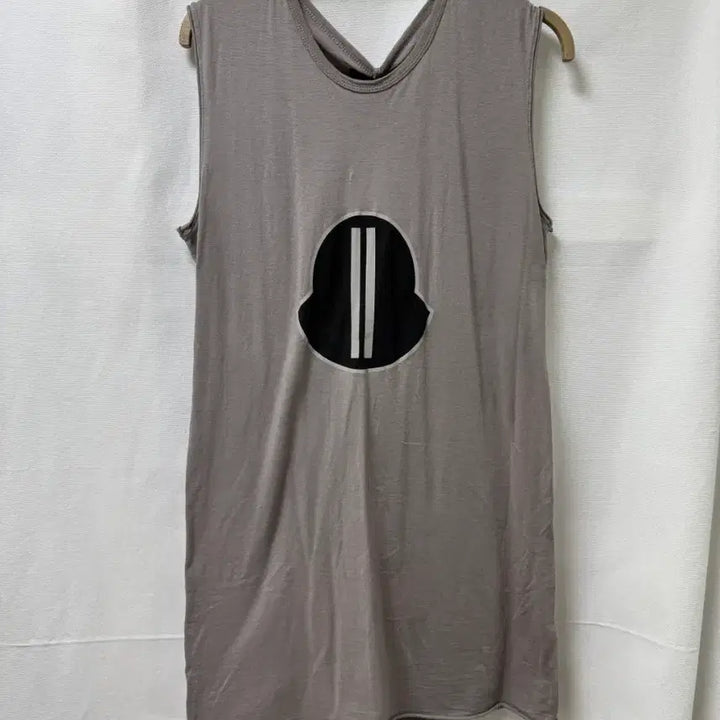 [BUNJANG] Rick Owens Moncler Tank Top Gray M / 릭오웬 몽클레어 나시 티셔츠 그레이 M