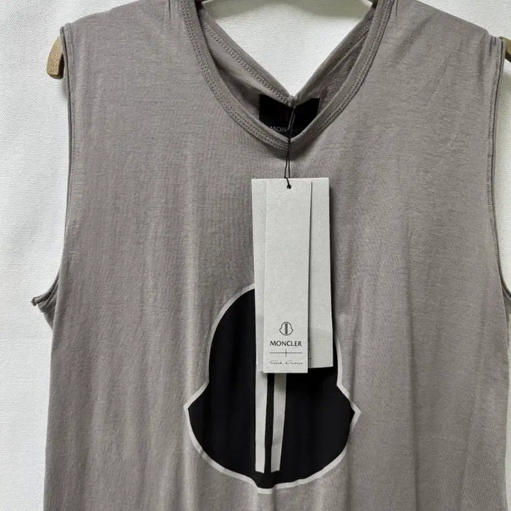 [BUNJANG] Rick Owens Moncler Tank Top Gray M / 릭오웬 몽클레어 나시 티셔츠 그레이 M