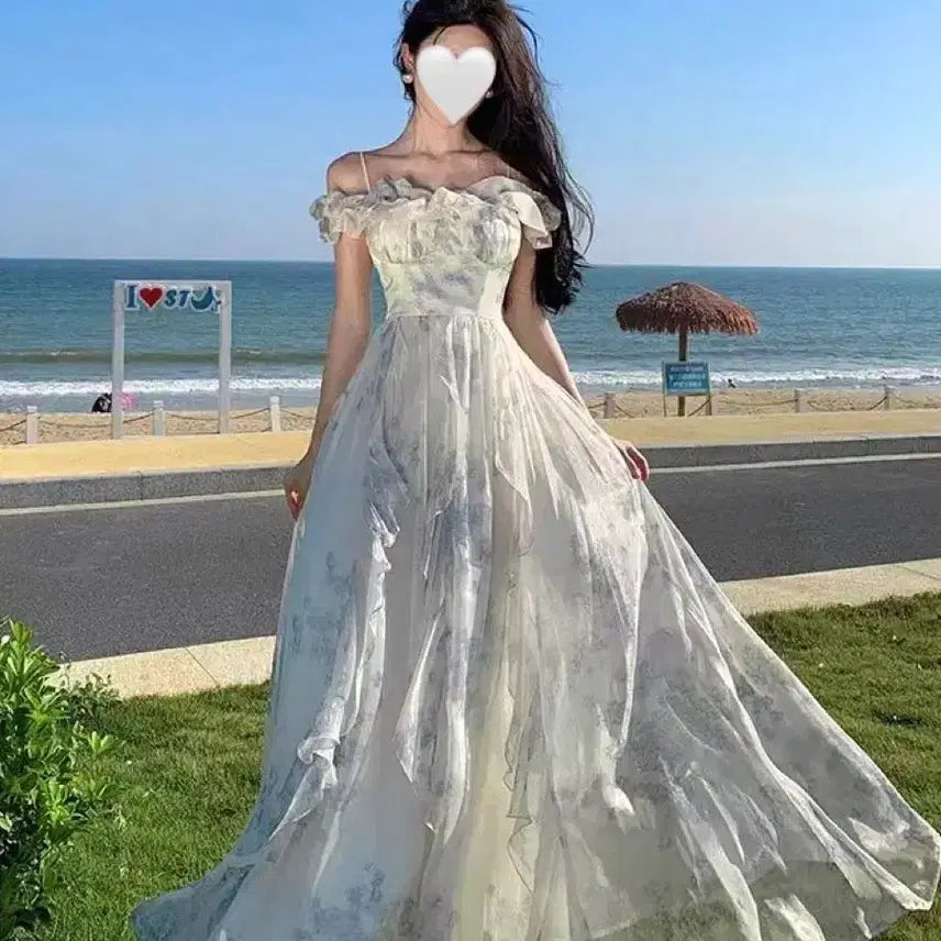 [SOLD OUT] 보증금X) 졸업사진 청순 드레스 대여