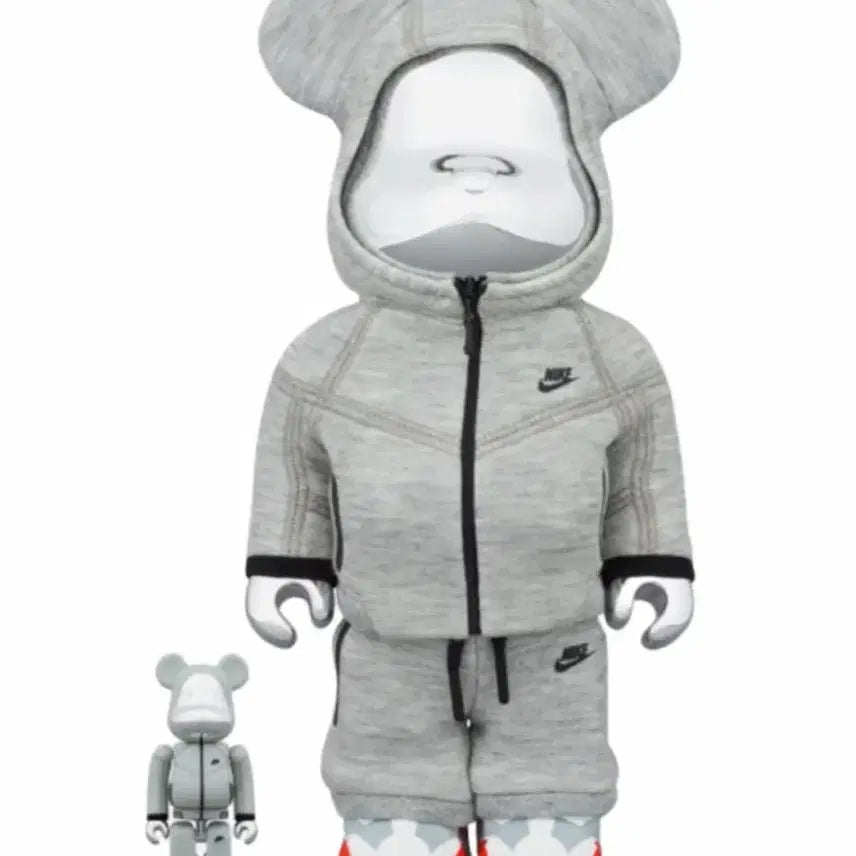 [BUNJANG] Bearbrick x Nike Tech Fleece 400% + 100% / 베어브릭 나이키 테크플리스 400% + 100%