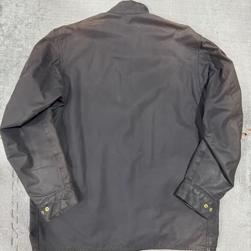 [BUNJANG] Barbour International A7 Vintage Wax Jacket / 바버 인터네셔널 90s 빈티지 왁스 자켓 (벨트포함)