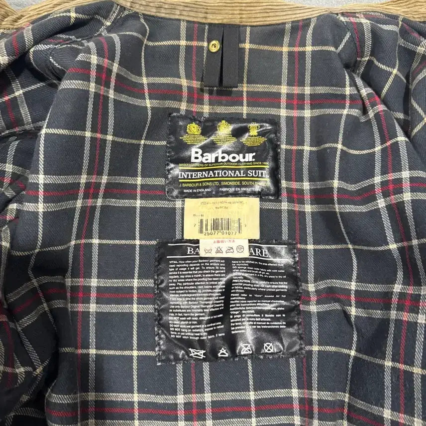 [BUNJANG] Barbour International A7 Vintage Wax Jacket / 바버 인터네셔널 90s 빈티지 왁스 자켓 (벨트포함)