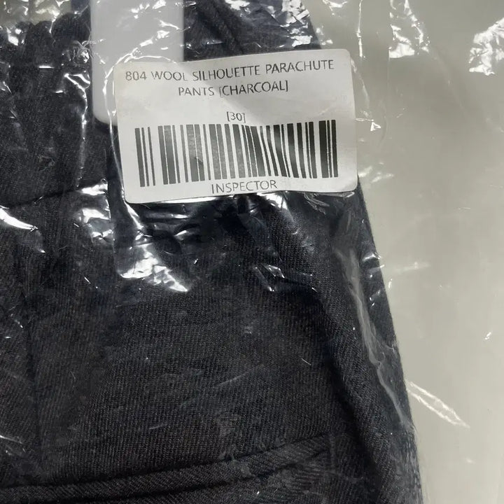 [BUNJANG] Branded Inspector 804 Parachute Charcoal Pants / 인스펙터 브랜디드 804파라슈트 챠콜 새상품판매합니다.